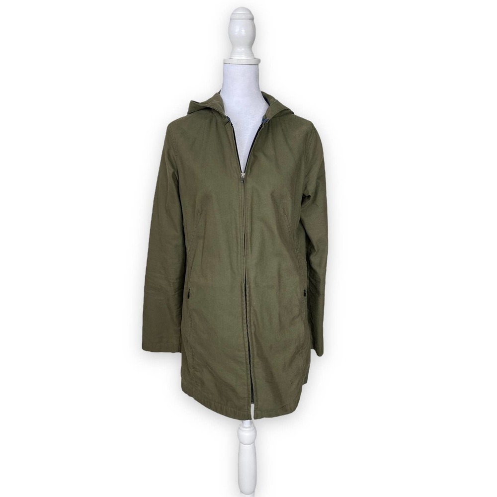 Patagonia Olive Green Utility Hooded Jacket